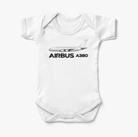 Thumbnail for The Airbus A380 Designed Baby Bodysuits