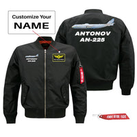 Thumbnail for The Antonov AN-225 Designed Pilot Jackets (Customizable)