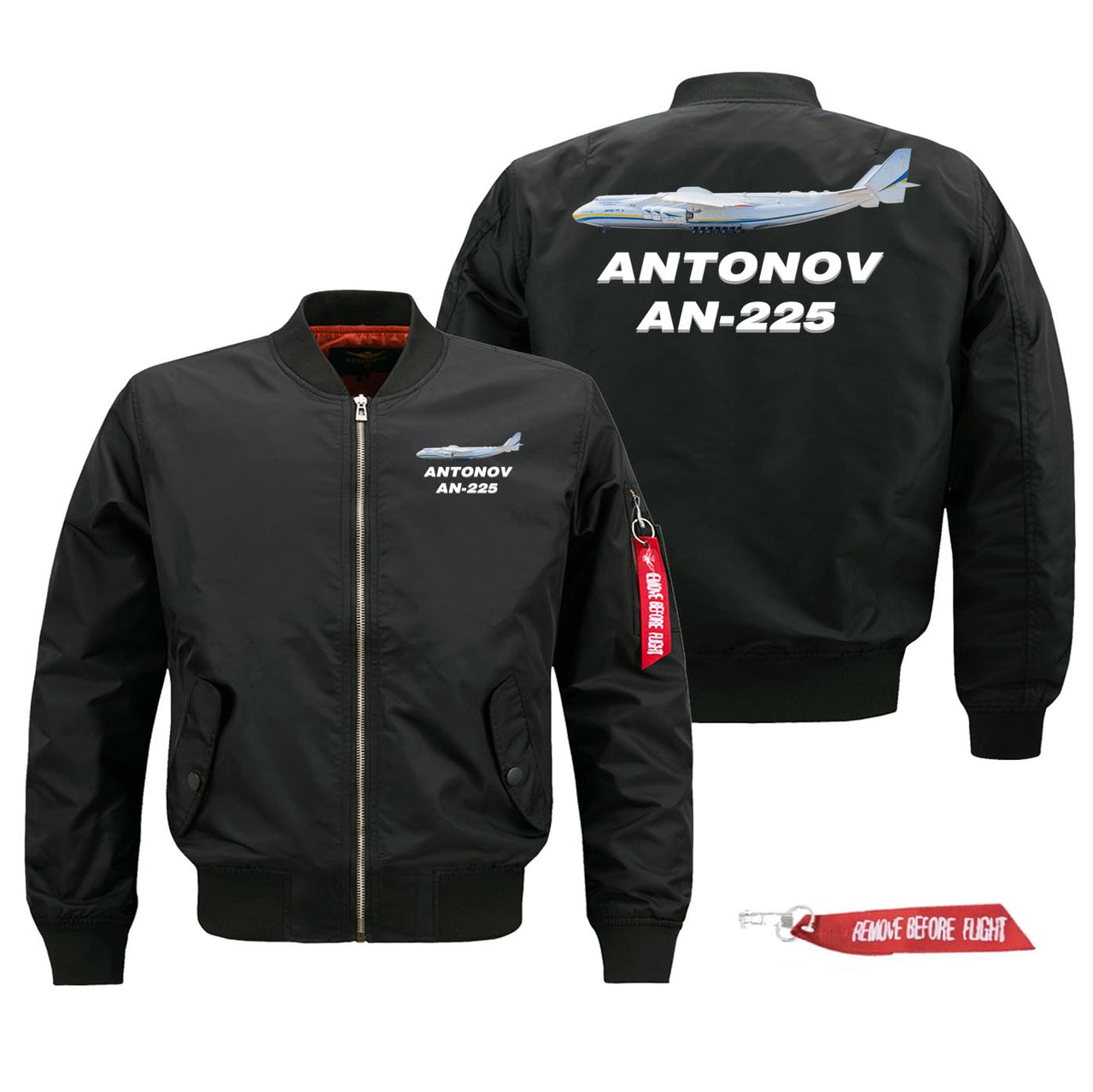 The Antonov AN-225 Designed Pilot Jackets (Customizable)