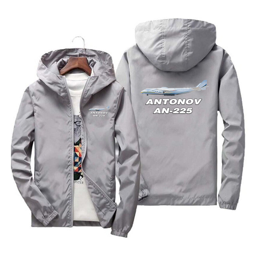 The Antonov AN-225 Designed Windbreaker Jackets