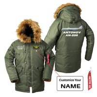 Thumbnail for The Antonov AN-225 Designed Parka Bomber Jackets