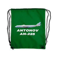 Thumbnail for The Antonov AN-225 Designed Drawstring Bags