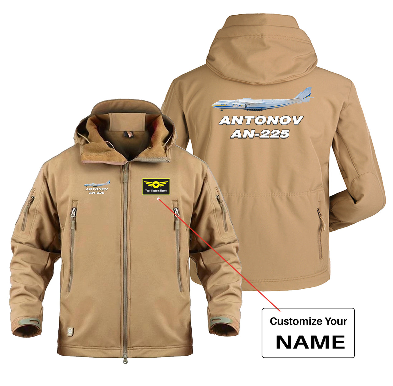 The Antonov AN-225 Designed Military Jackets (Customizable)