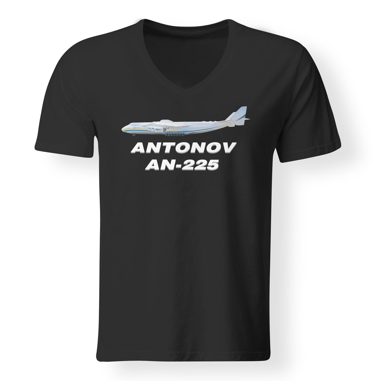 The Antonov AN-225 Designed V-Neck T-Shirts