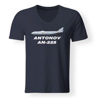 Thumbnail for The Antonov AN-225 Designed V-Neck T-Shirts