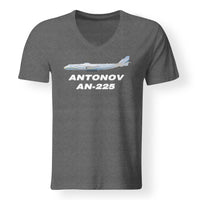 Thumbnail for The Antonov AN-225 Designed V-Neck T-Shirts