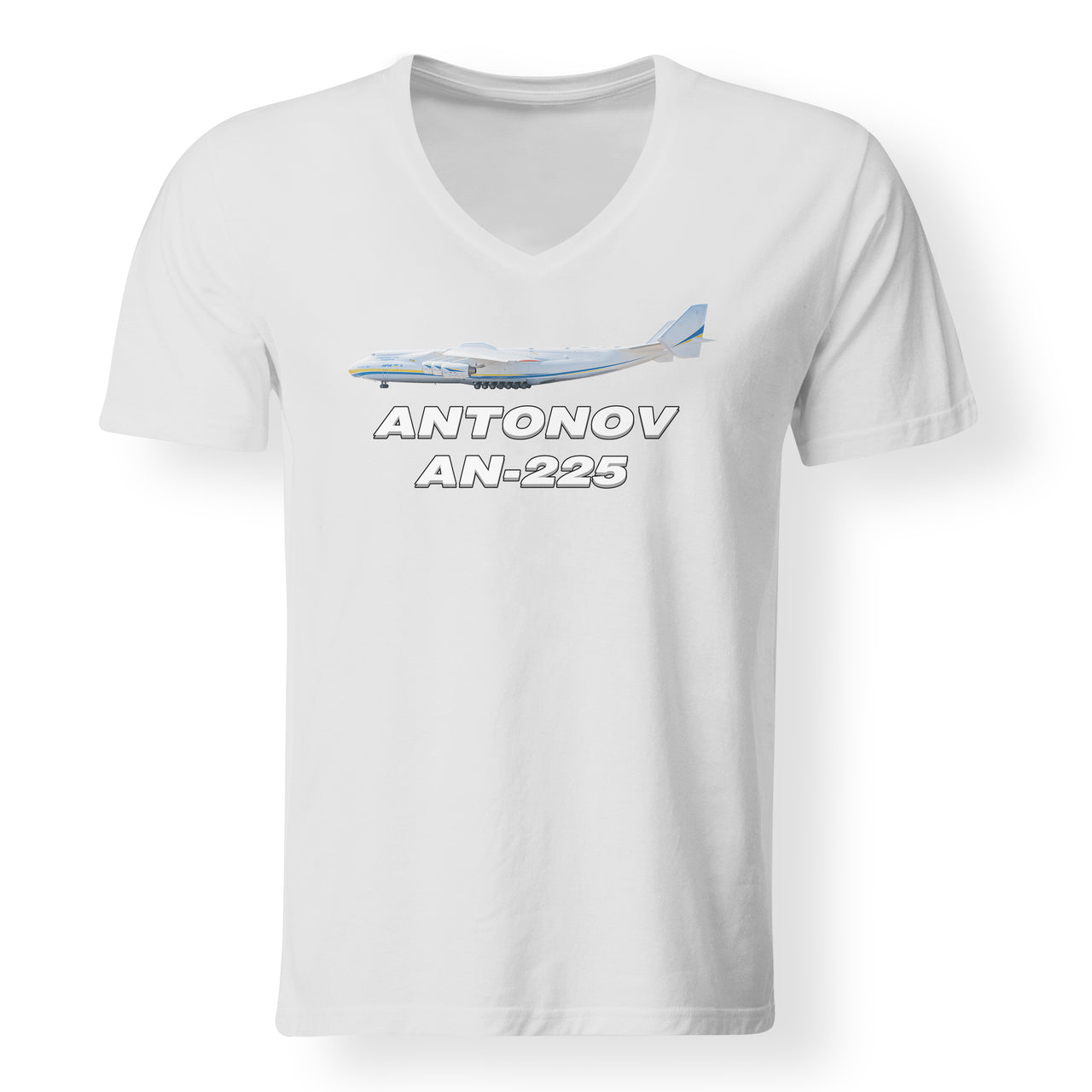 The Antonov AN-225 Designed V-Neck T-Shirts