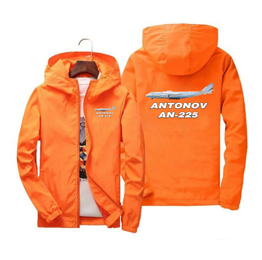 The Antonov AN-225 Designed Windbreaker Jackets