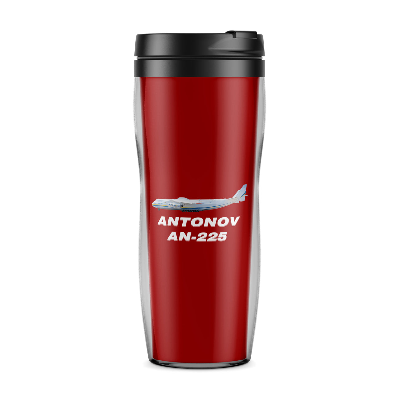 The Antonov AN-225 Designed Plastic Travel Mugs