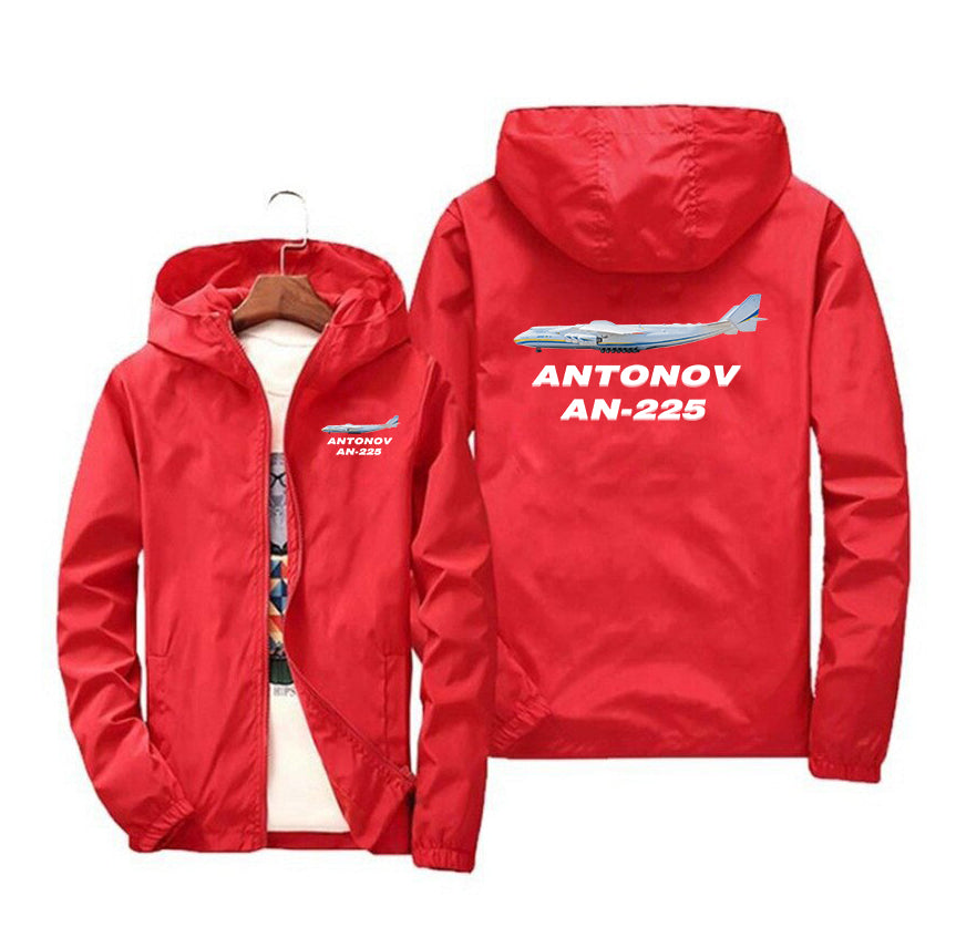 The Antonov AN-225 Designed Windbreaker Jackets