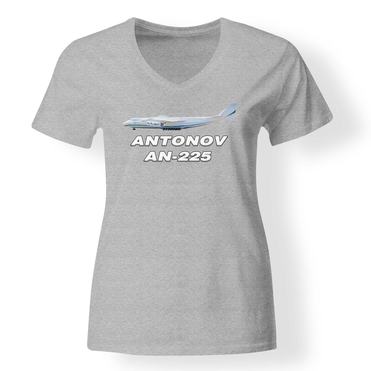 The Antonov AN-225 Designed V-Neck T-Shirts