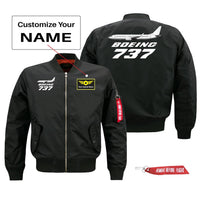 Thumbnail for The Boeing 737 Designed Pilot Jackets (Customizable)