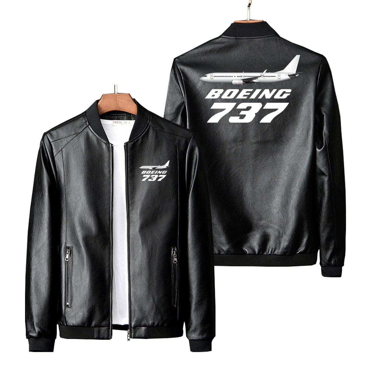 The Boeing 737 Designed PU Leather Jackets