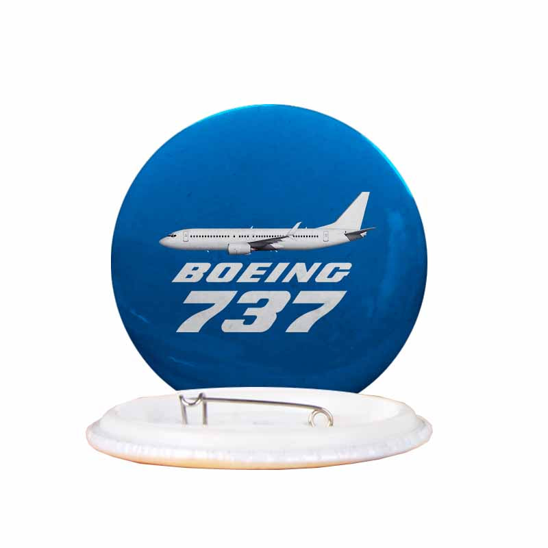 Boeing 737 Brooch - view 2