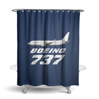 Thumbnail for The Boeing 737 Designed Shower Curtains