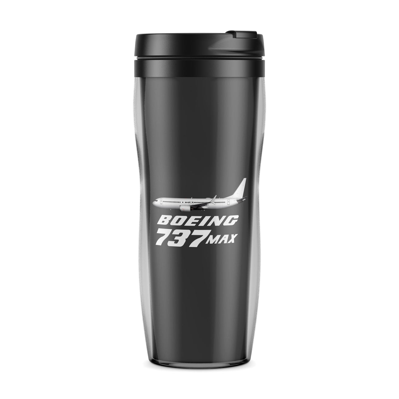 The Boeing 737Max Designed Plastic Travel Mugs