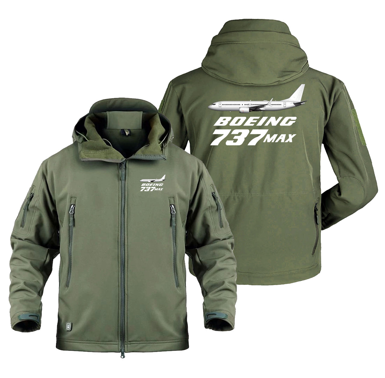 The Boeing 737Max Designed Military Jackets (Customizable)