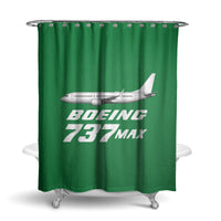 Thumbnail for The Boeing 737Max Designed Shower Curtains