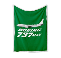Thumbnail for The Boeing 737Max Designed Bed Blankets & Covers