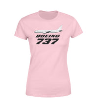 Thumbnail for The Boeing 737 Designed Women T-Shirts