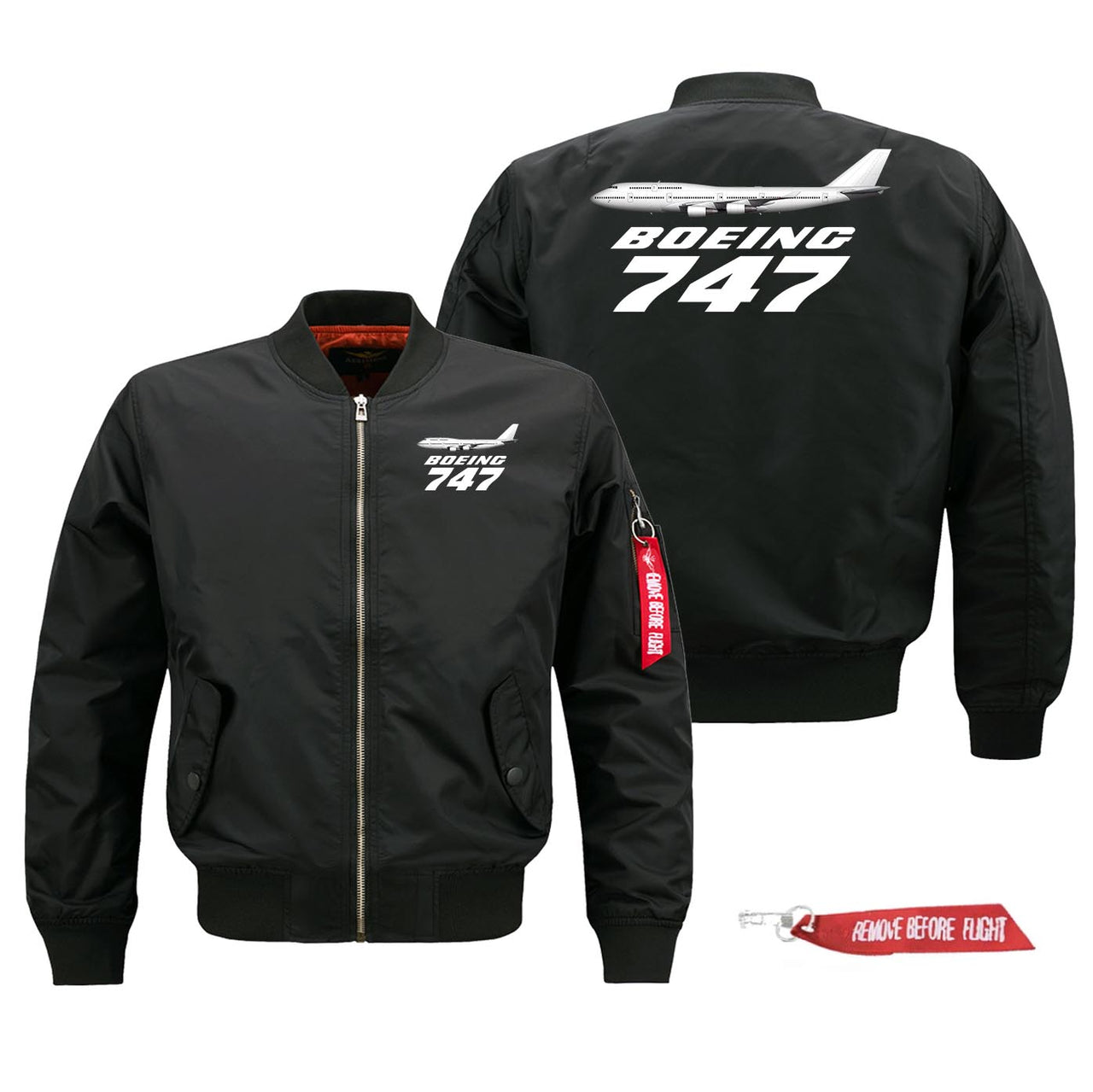 The Boeing 747 Designed Pilot Jackets (Customizable)