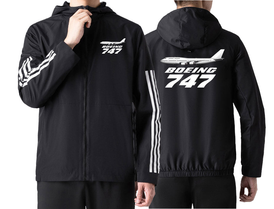 The Boeing 747 Designed Sport Style Jackets