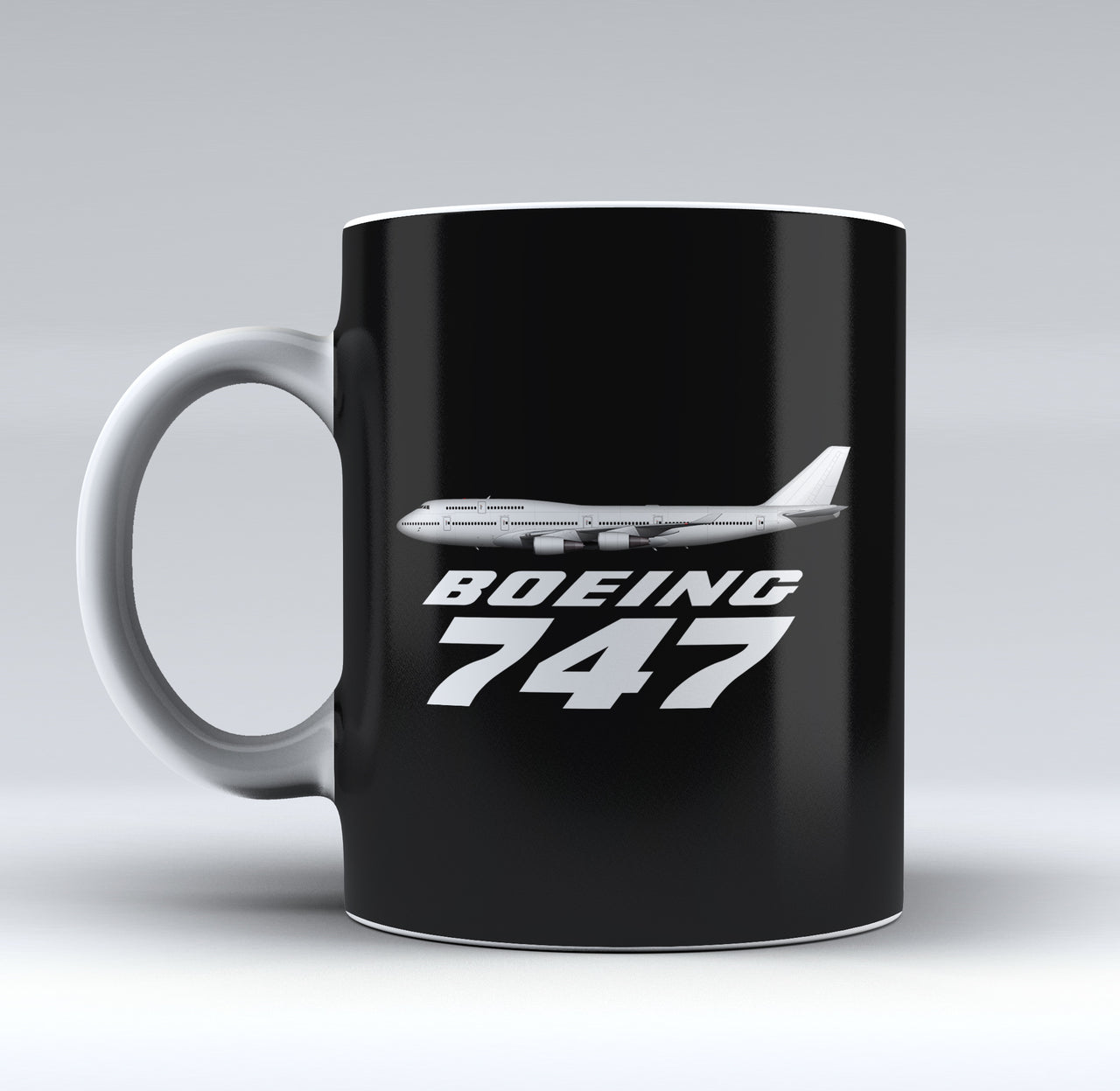 The Boeing 747 Designed Mugs