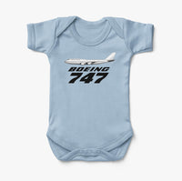 Thumbnail for The Boeing 747 Designed Baby Bodysuits