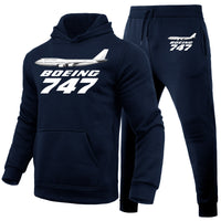 Thumbnail for The Boeing 747 Designed Hoodies & Sweatpants Set