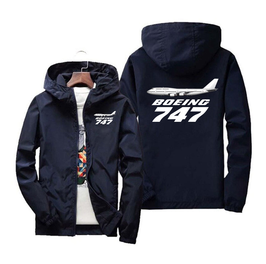 The Boeing 747 Designed Windbreaker Jackets
