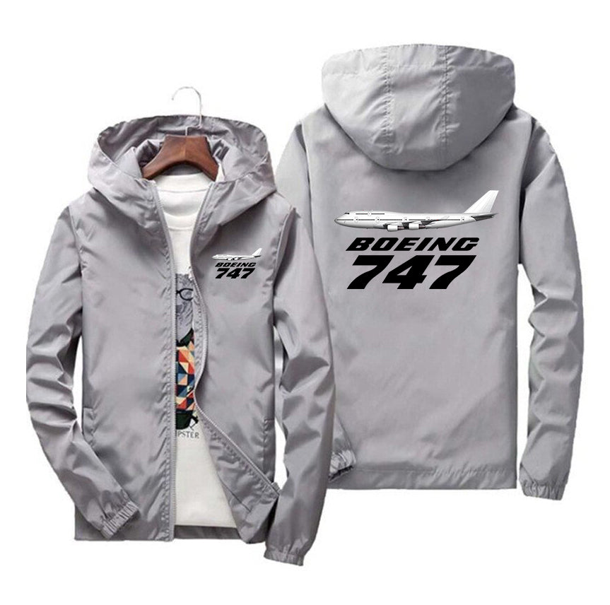 The Boeing 747 Designed Windbreaker Jackets