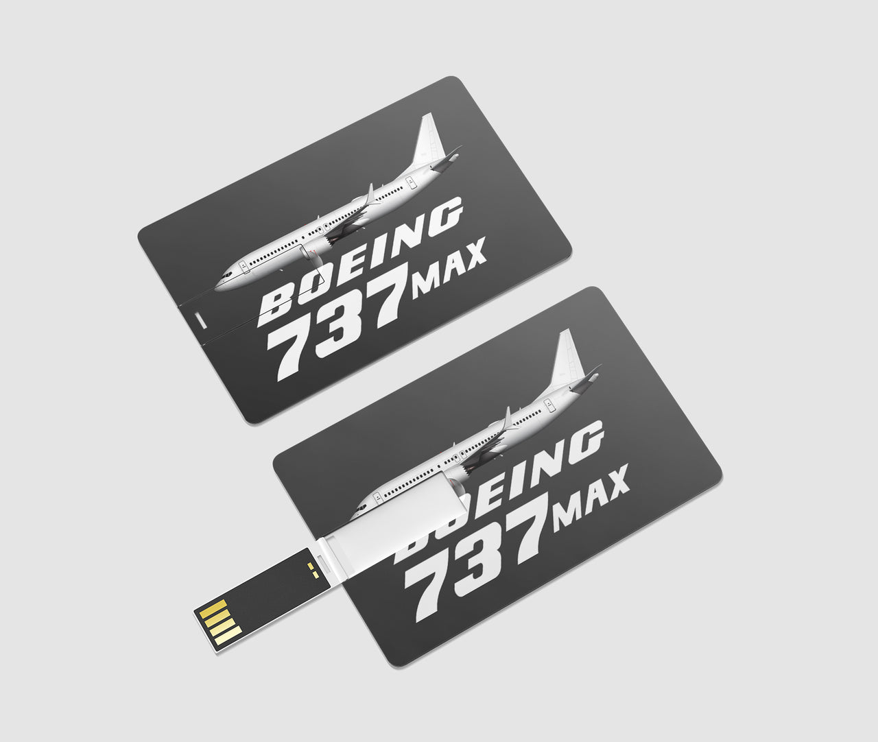 The Boeing 737Max Designed USB Cards