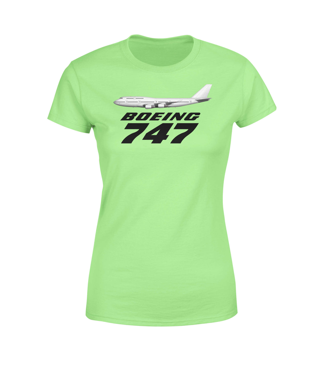 The Boeing 747 Designed Women T-Shirts