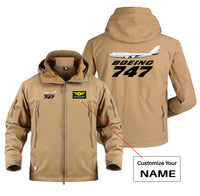 Thumbnail for The Boeing 747 Designed Military Jackets (Customizable)