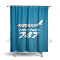 Thumbnail for The Boeing 747 Designed Shower Curtains