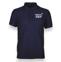 Thumbnail for The Boeing 747 Designed Polo T-Shirts