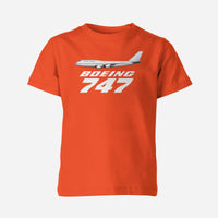 Thumbnail for The Boeing 747 Designed Children T-Shirts