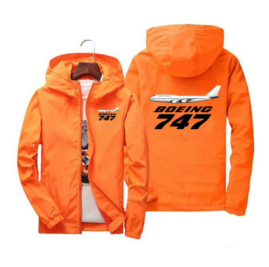 The Boeing 747 Designed Windbreaker Jackets