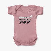 Thumbnail for The Boeing 747 Designed Baby Bodysuits