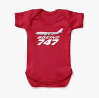 Thumbnail for The Boeing 747 Designed Baby Bodysuits