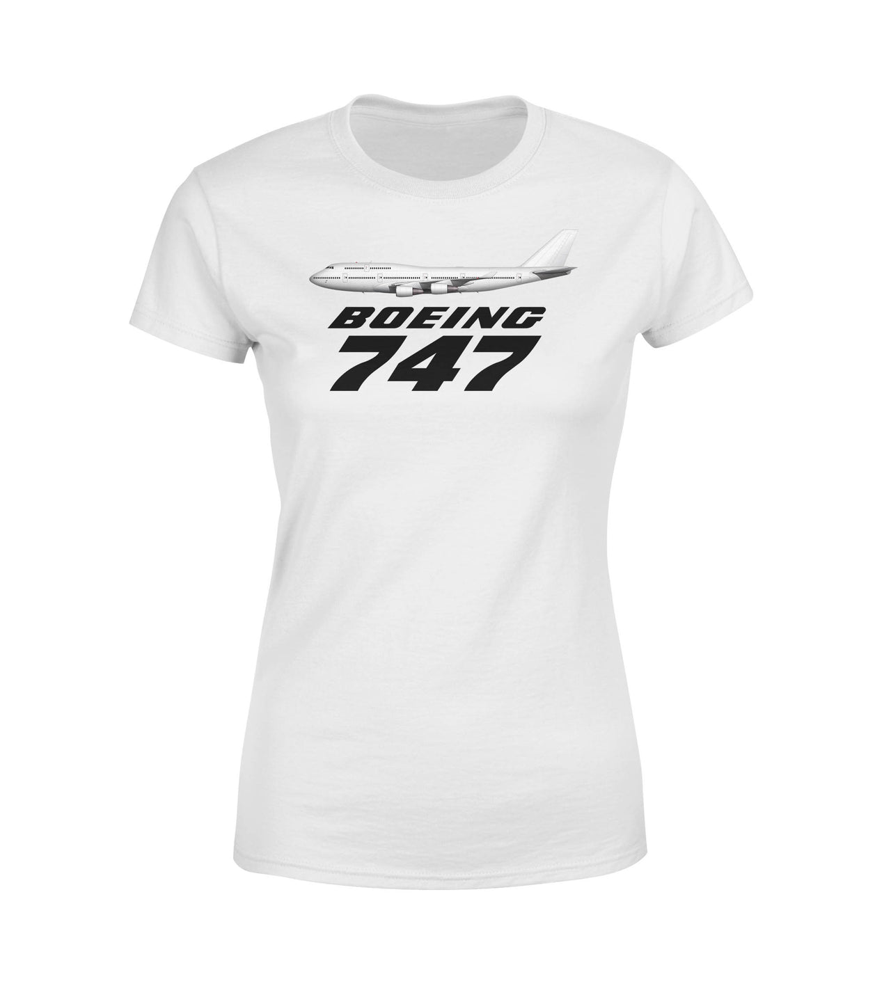 The Boeing 747 Designed Women T-Shirts