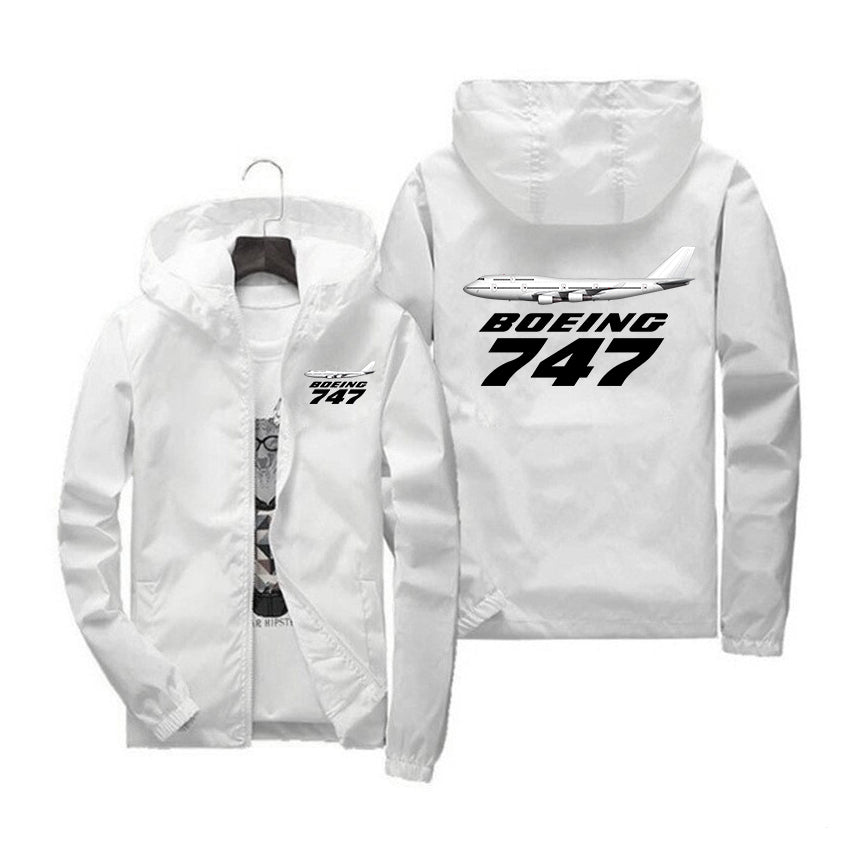 The Boeing 747 Designed Windbreaker Jackets