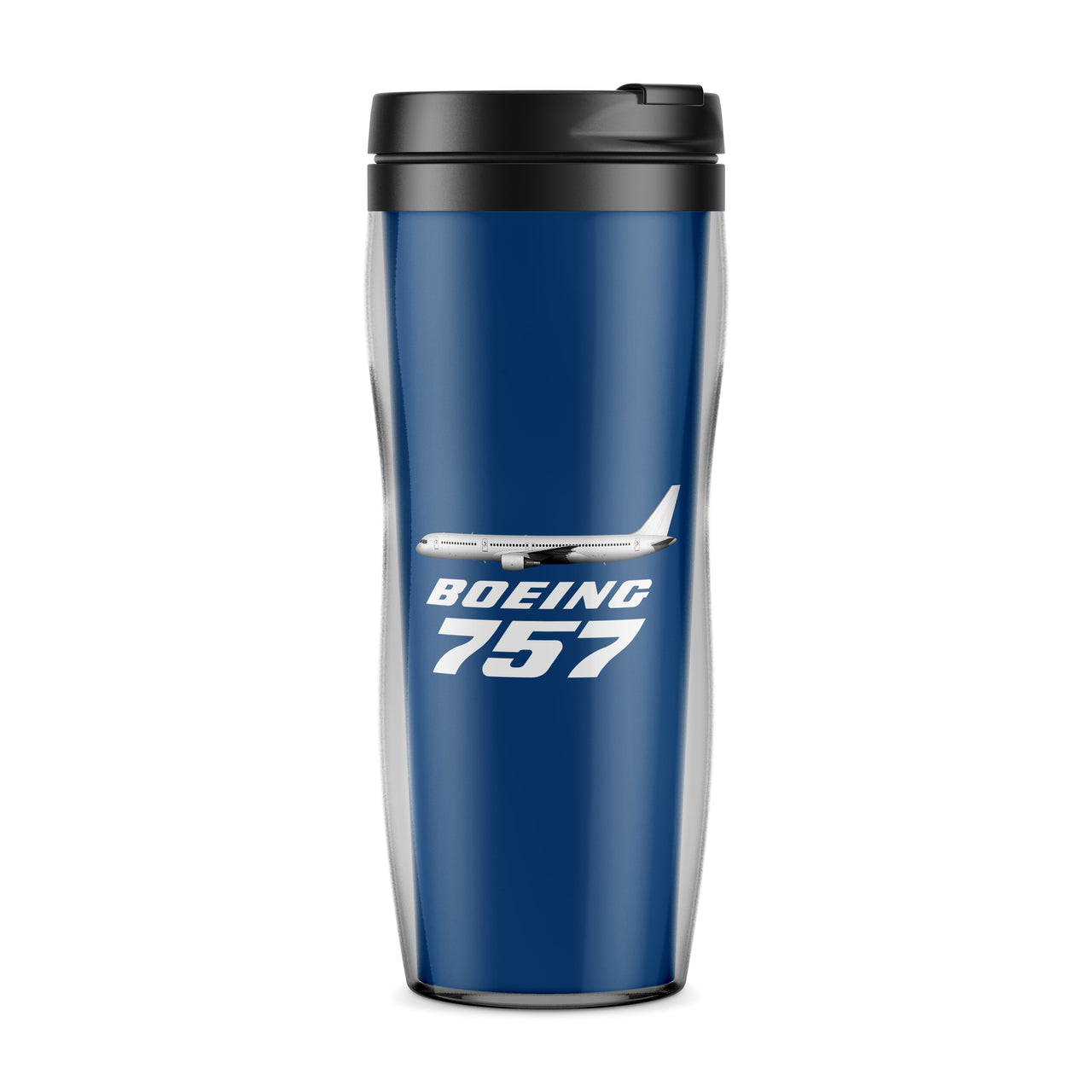 The Boeing 757 Designed Plastic Travel Mugs