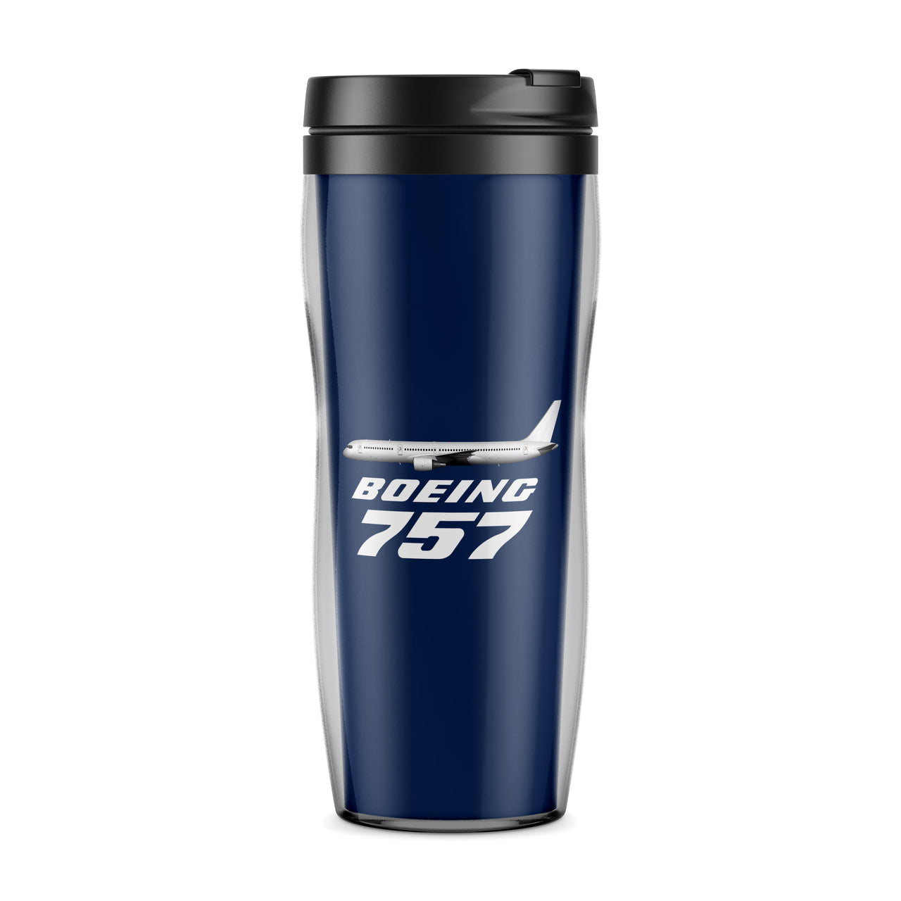 The Boeing 757 Designed Plastic Travel Mugs