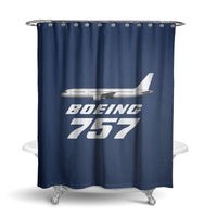 Thumbnail for The Boeing 757 Designed Shower Curtains