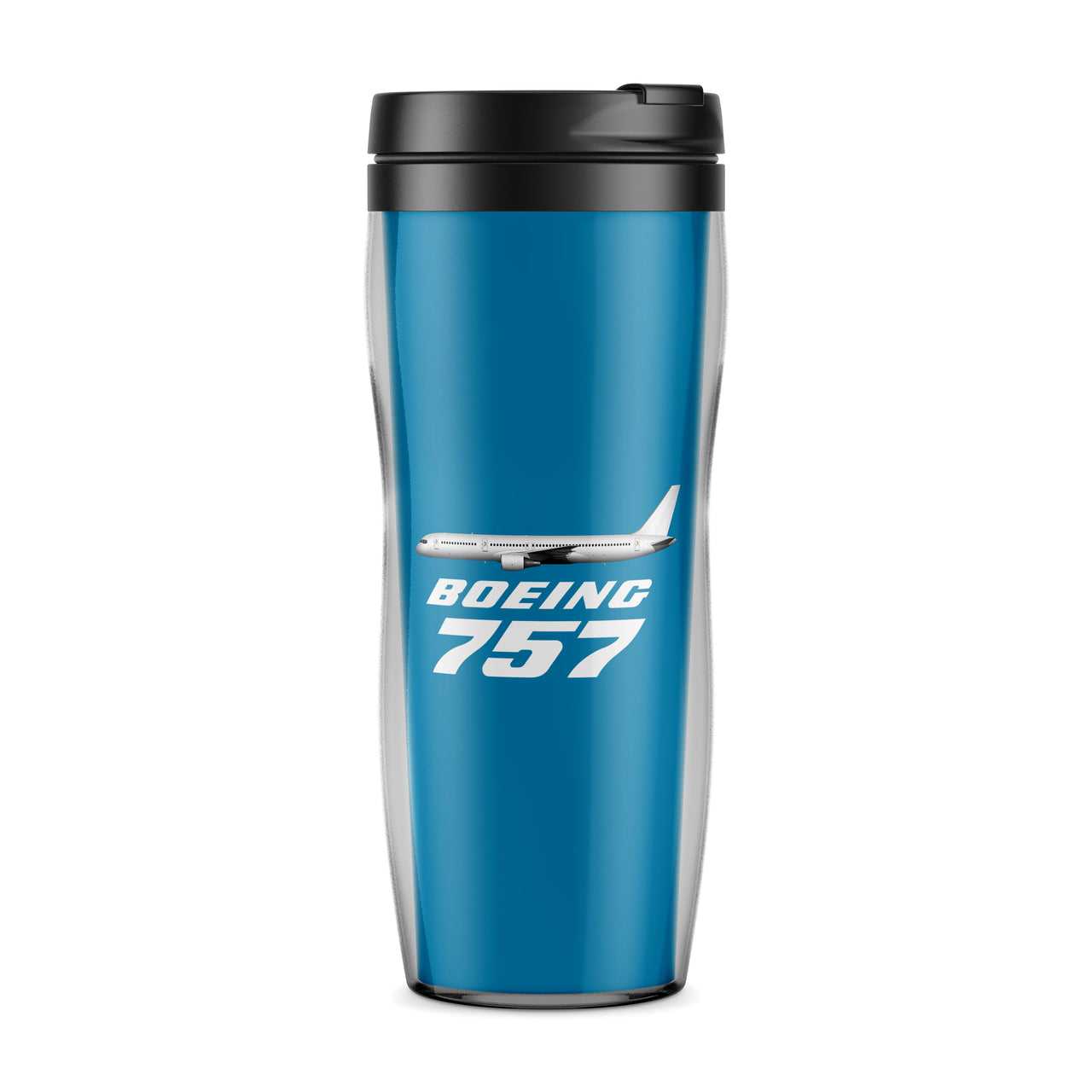 The Boeing 757 Designed Plastic Travel Mugs