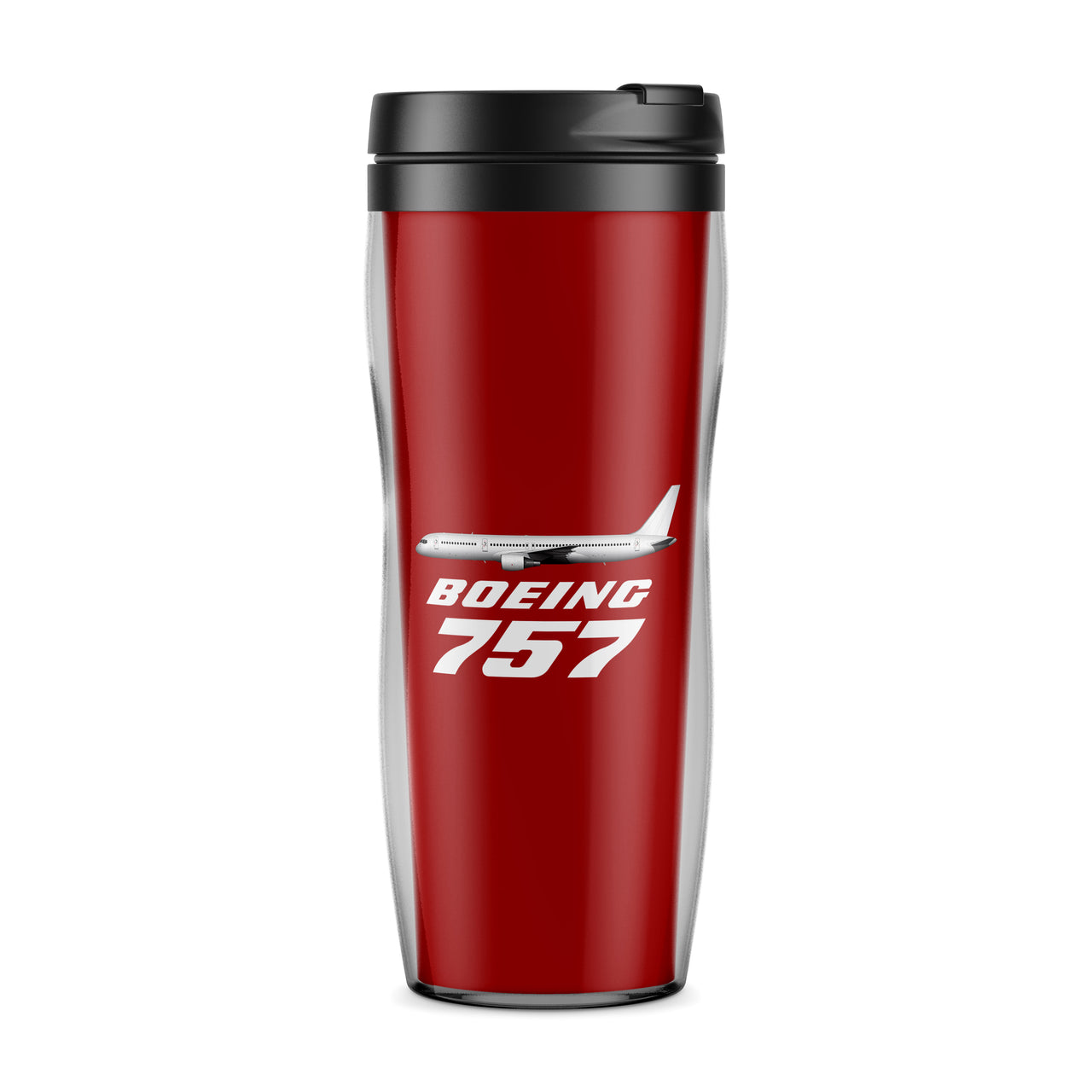 The Boeing 757 Designed Plastic Travel Mugs