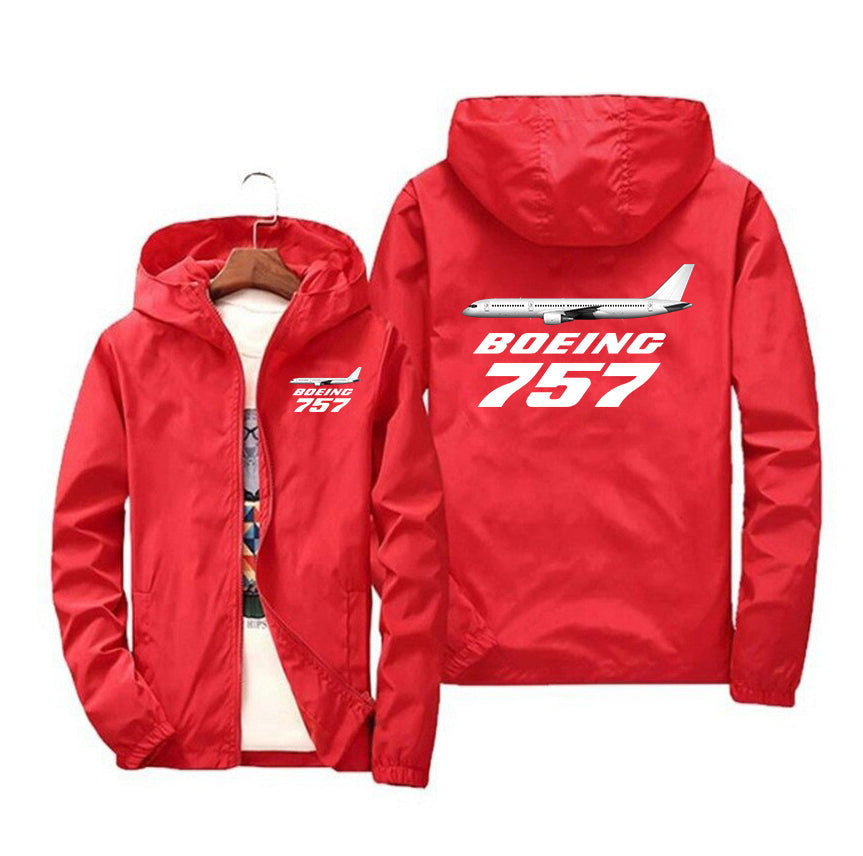 The Boeing 757 Designed Windbreaker Jackets