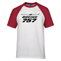 Thumbnail for The Boeing 757 Designed Raglan T-Shirts