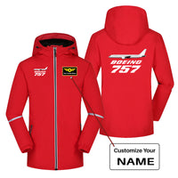 Thumbnail for The Boeing 757 Designed Rain Coats & Jackets
